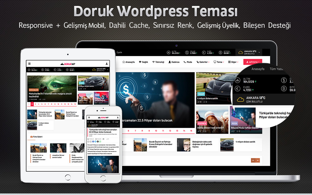 Safir Doruk WordPress Teması