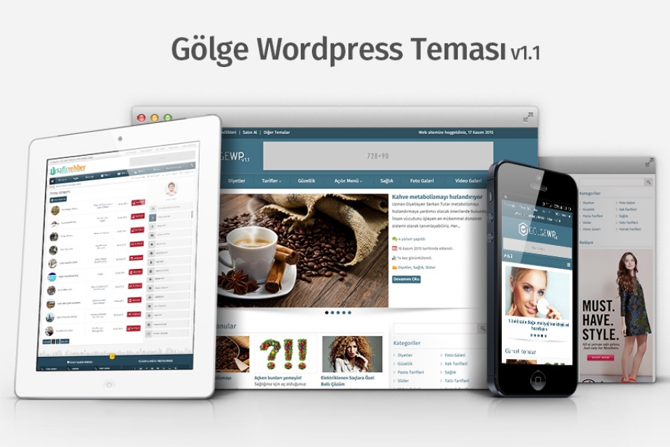 Gölge Wordpress Teması v1.1