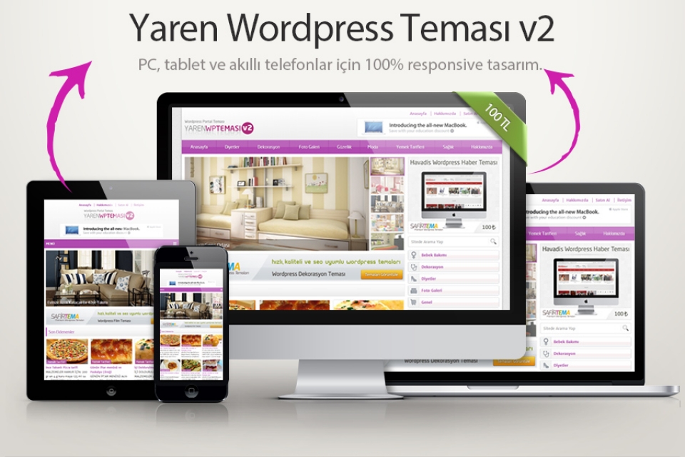 Yaren.v2 Wordpress Teması
