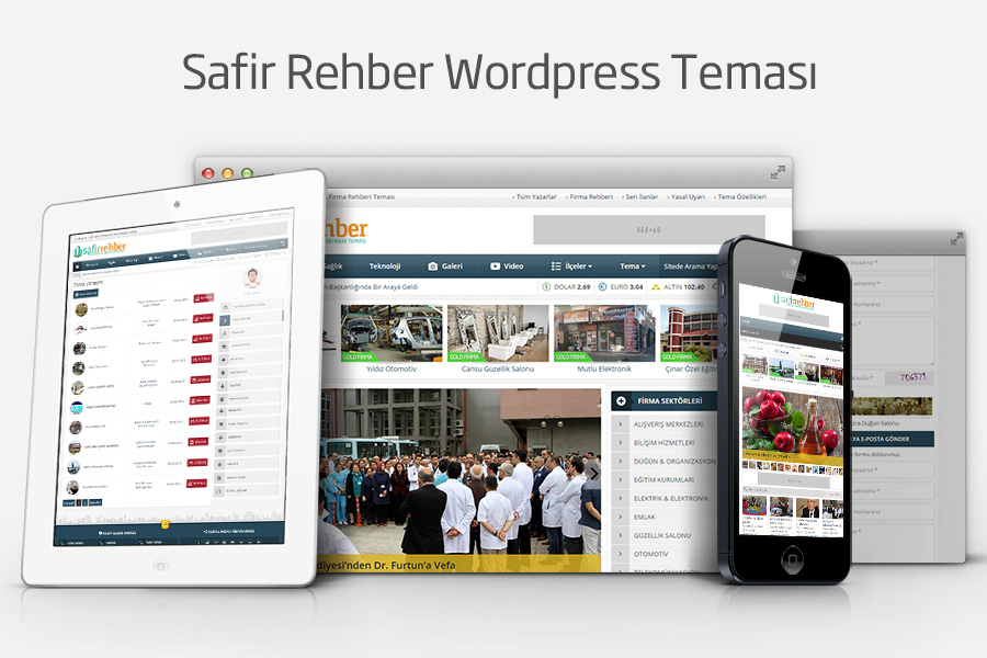 Safir Rehber Wordpress Teması