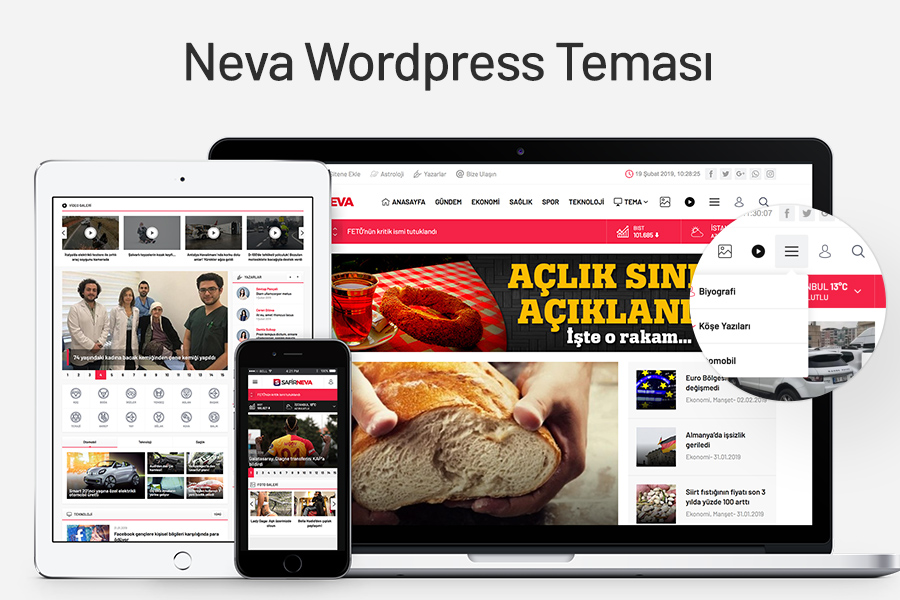 Neva Wordpress Teması