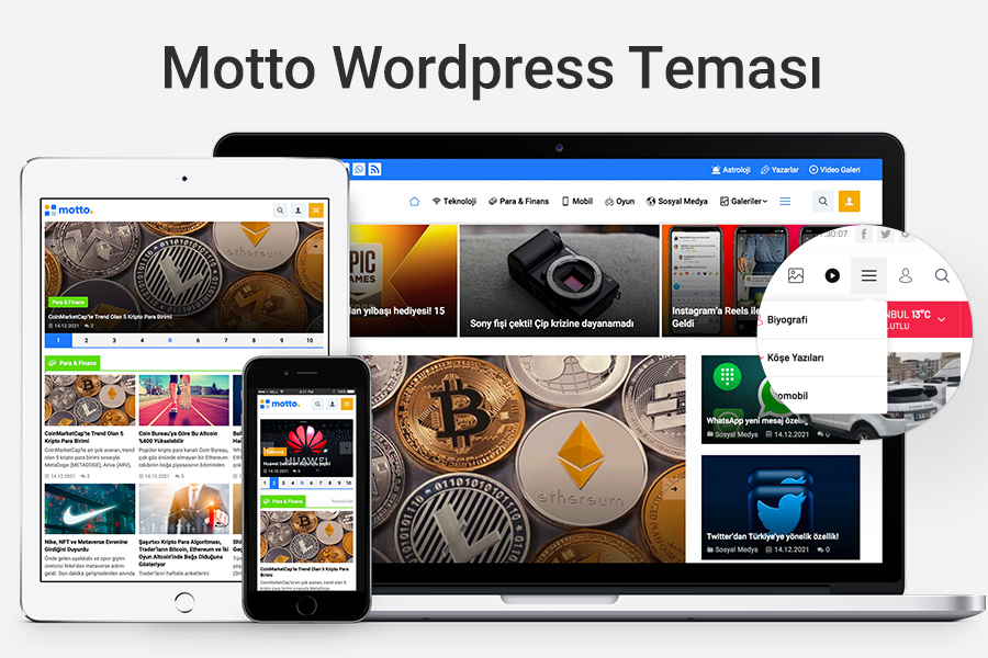 Motto Wordpress Teması