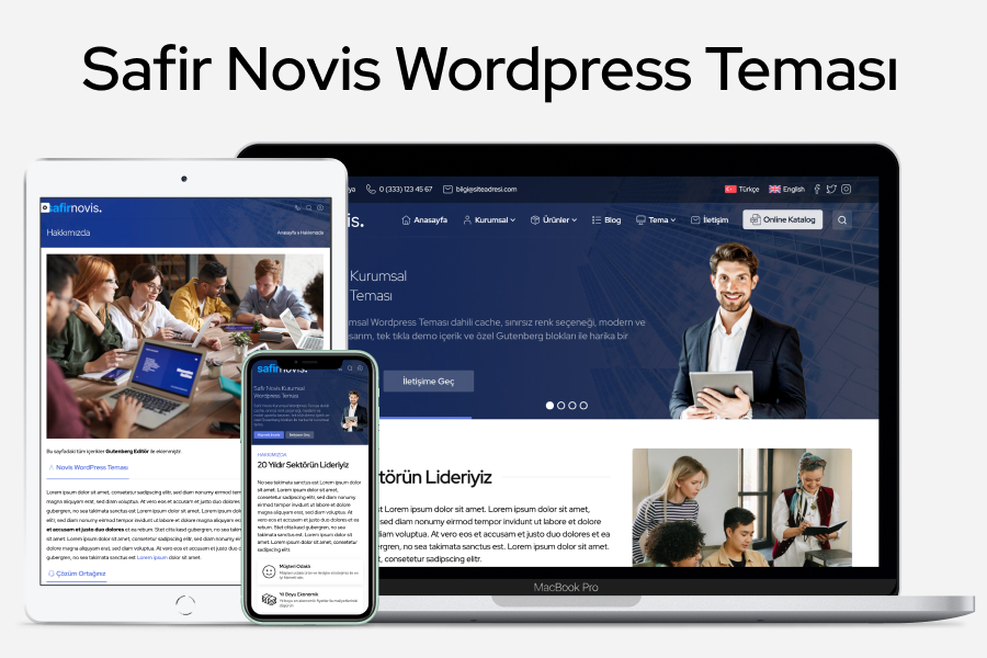 Novis Wordpress Teması